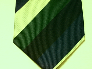 Gordon Highlanders silk striped tie - Click Image to Close
